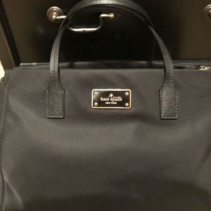 Black Kate Spade crossbody handbag
